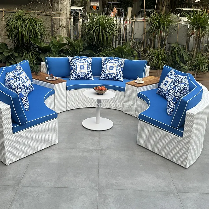 مبلمان سفارشی در فضای باز مبل PE Rattan