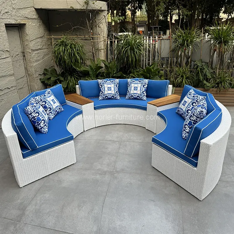 مبلمان سفارشی در فضای باز مبل PE Rattan