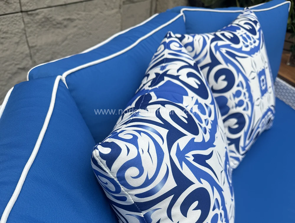 Customized outdoor Furniture PE Rattan sofa