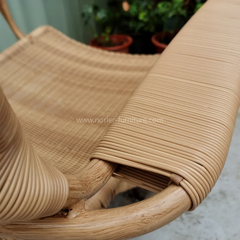 Modern Simple Waterproof Outdoor Rattan Chair