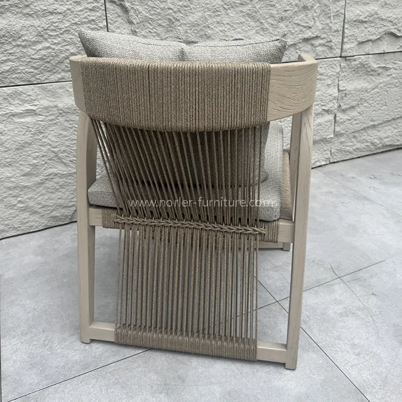 مجموعه بالکن میز قهوه مربع در فضای باز